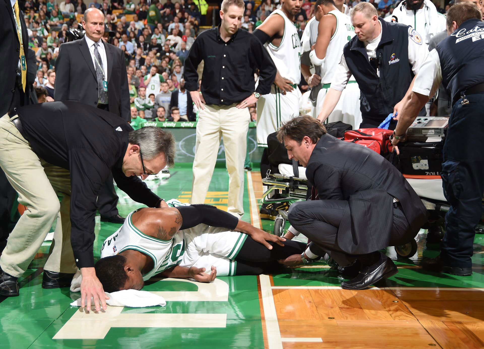 Brian McKeon, chief medical officer and team physician for the Boston Celtics