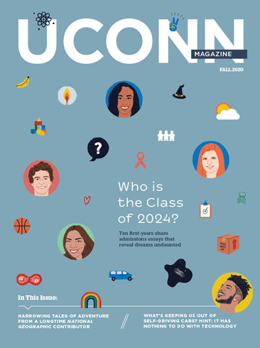 Cover of UConn Magazine Fall 2020 Issue