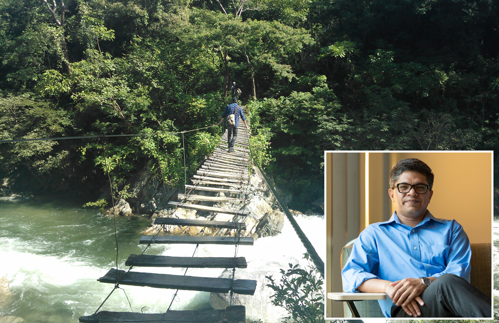 Recent HRI seed grant awardee professor Prakash Kashwan (above, rshows that conservation of forests like this one in Chiapas, Mexico, happens when we protect the rights of the people who rely on them