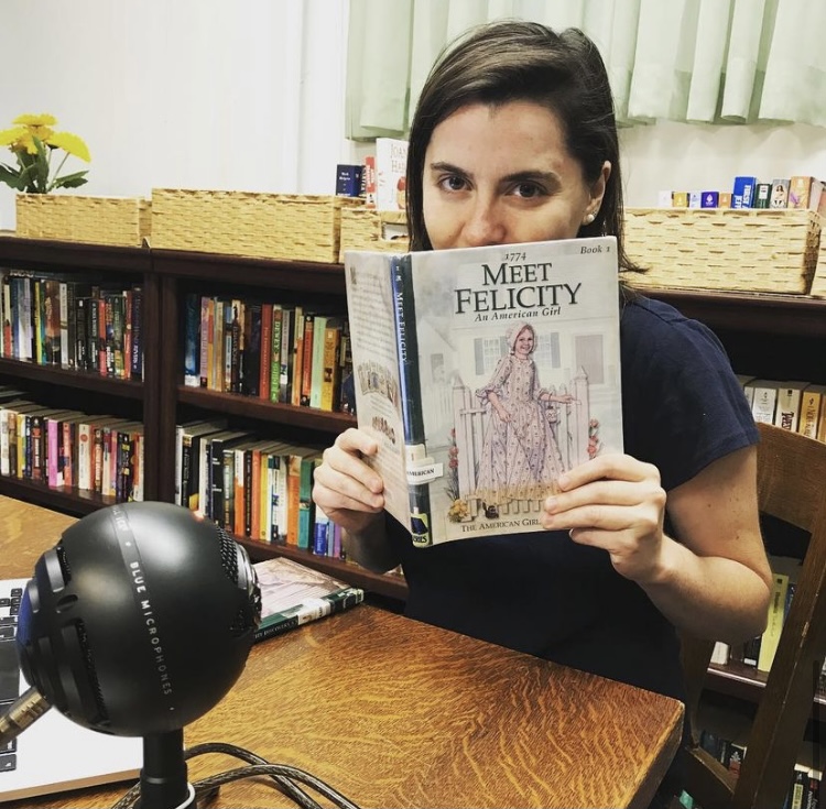 Mahoney with the first book covered on the podcast