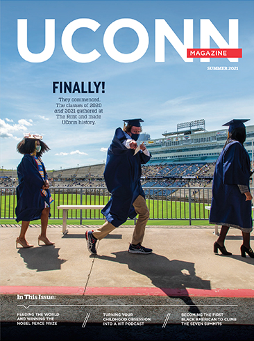 UConn Magazine Summer 21 Cover