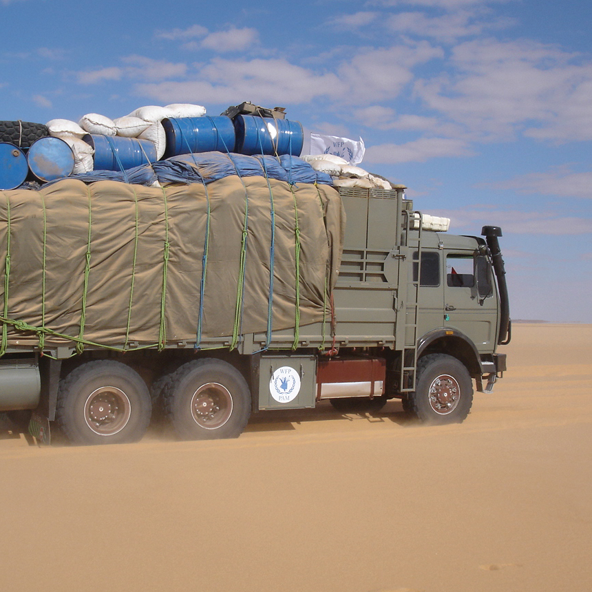 A WFP truck