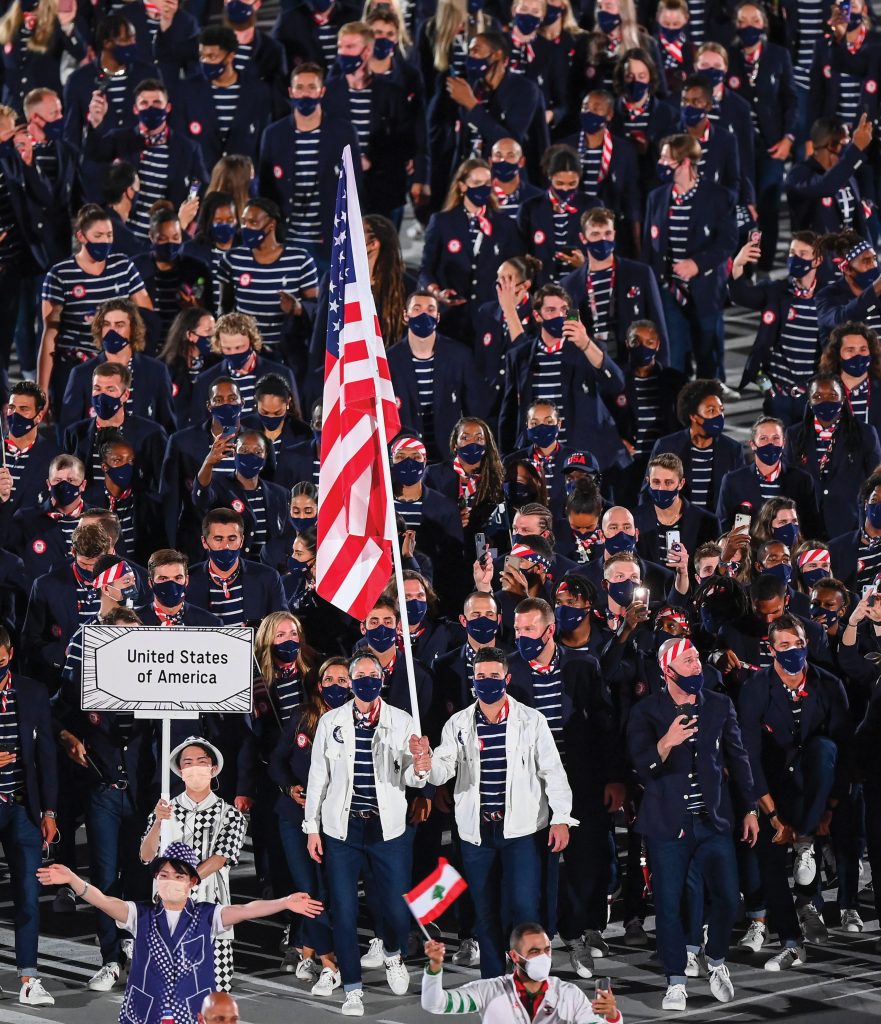 Olympic Flag Bearer UConn Magazine