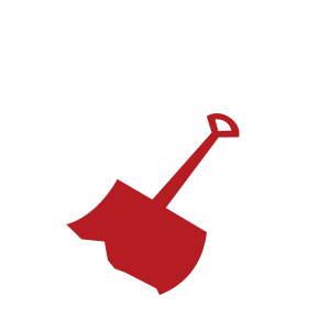 snow shovel icon