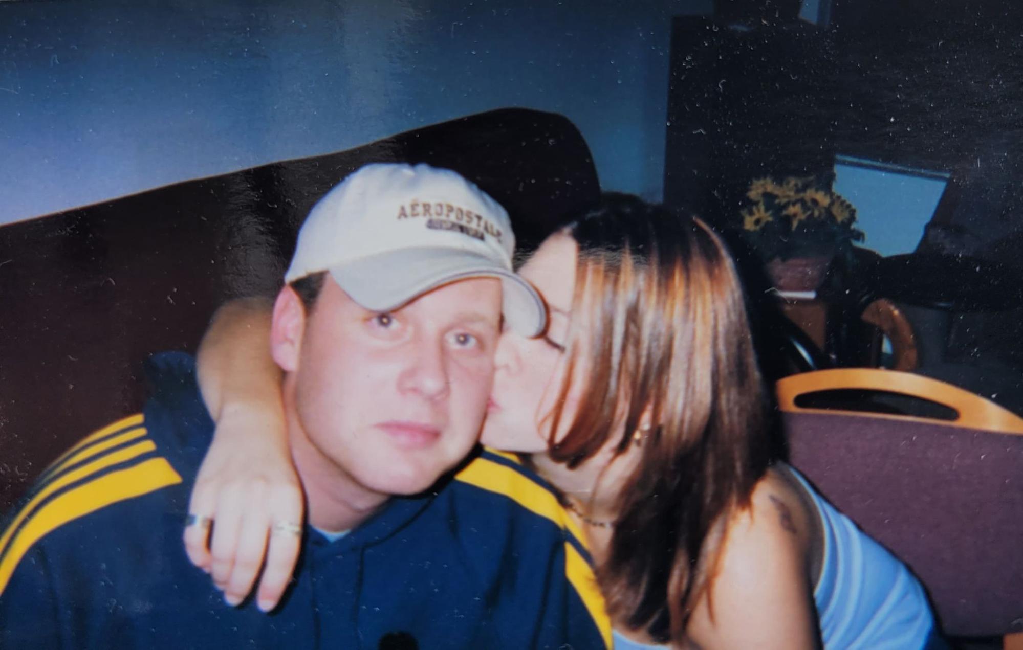 Angela and Bryan in 1999