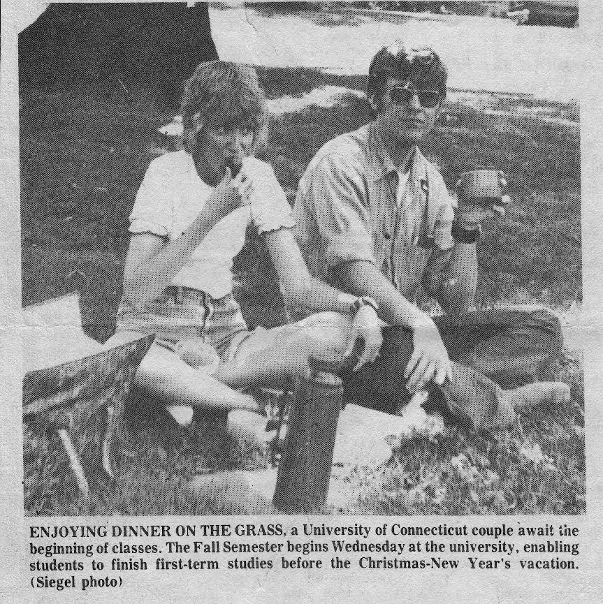 Kent & Beth Freshour in newspaper clipping