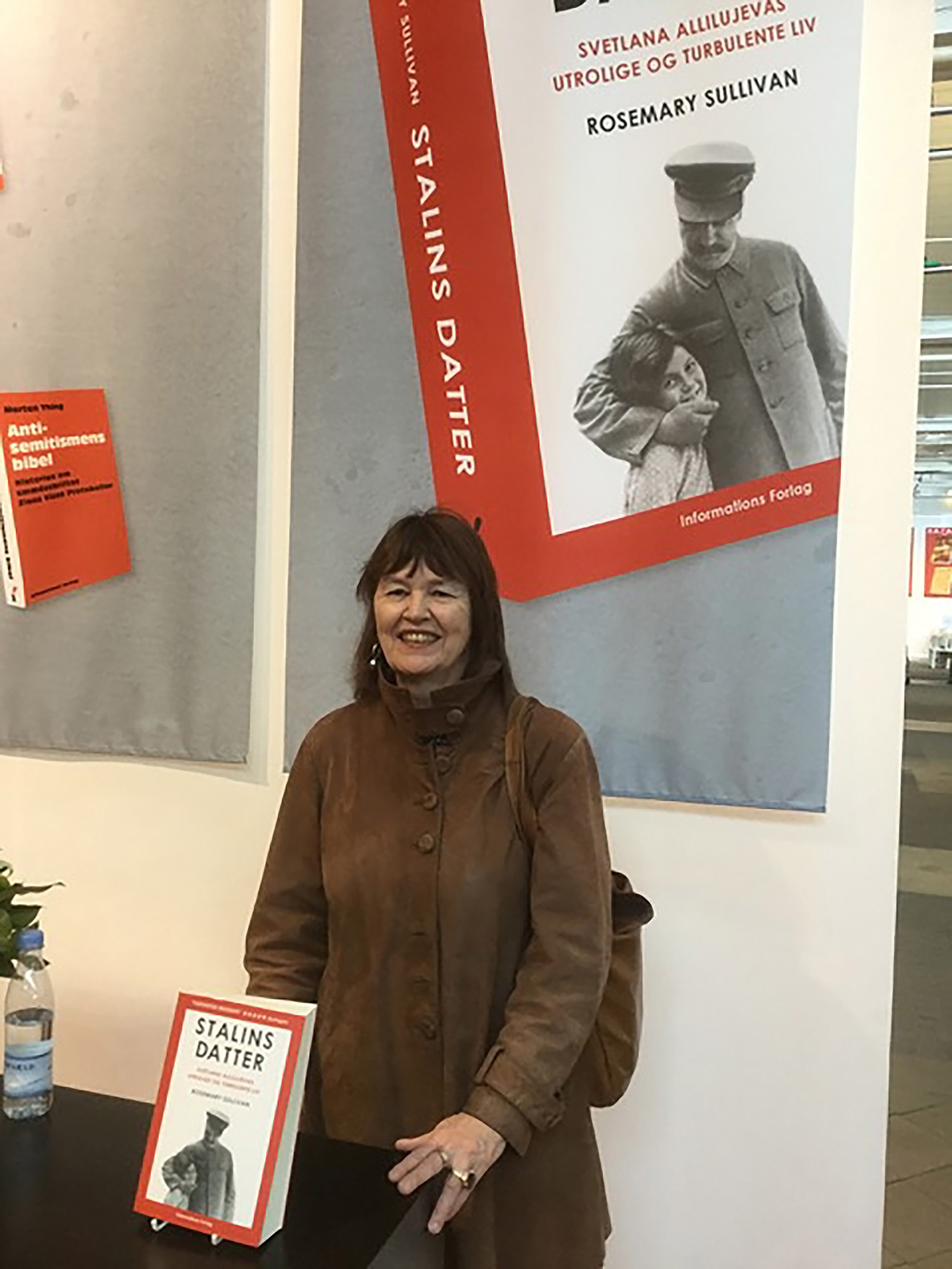 Sullivan at a book fair in Denmark promoting her acclaimed “Stalin’s Daughter: The Extraordinary and Tumultuous Life of Svetlana Alliluyeva.”