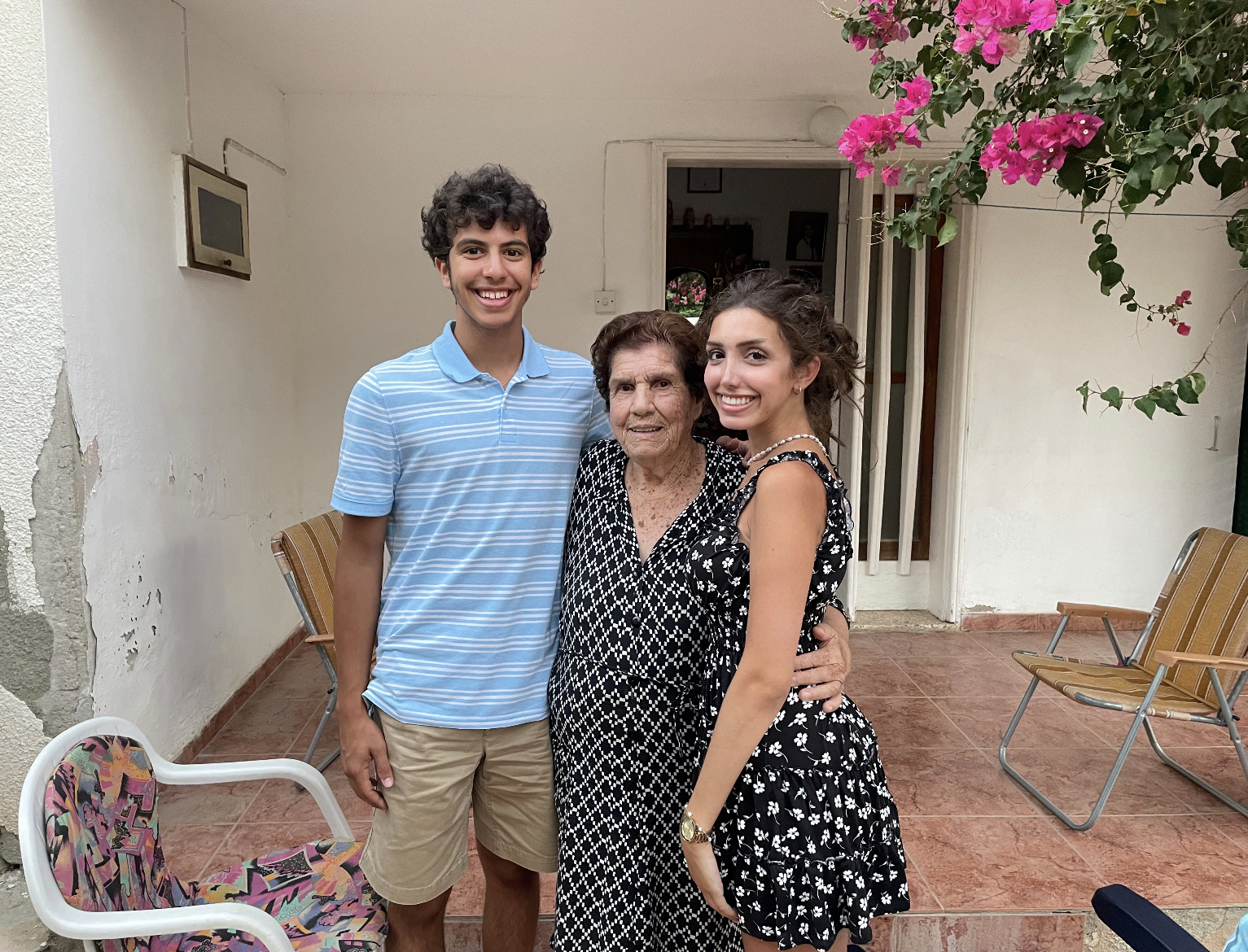 Irene Soteriou's brother and a great aunt of mine who is also a refugee