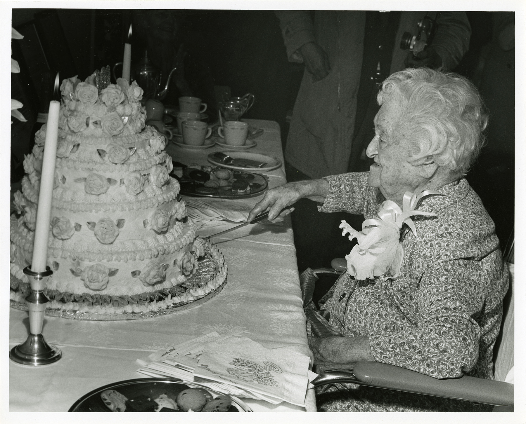 Edwina Whitney on her 100th birthday