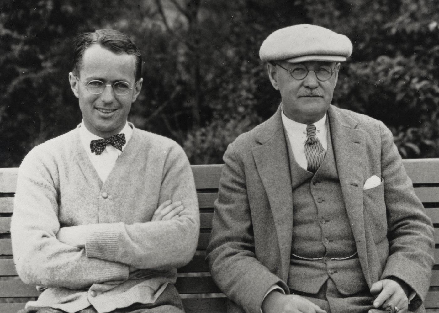 Image shows Donald Ross and Richard Tufts. (Copyright Unknown/Courtesy USGA Museum)