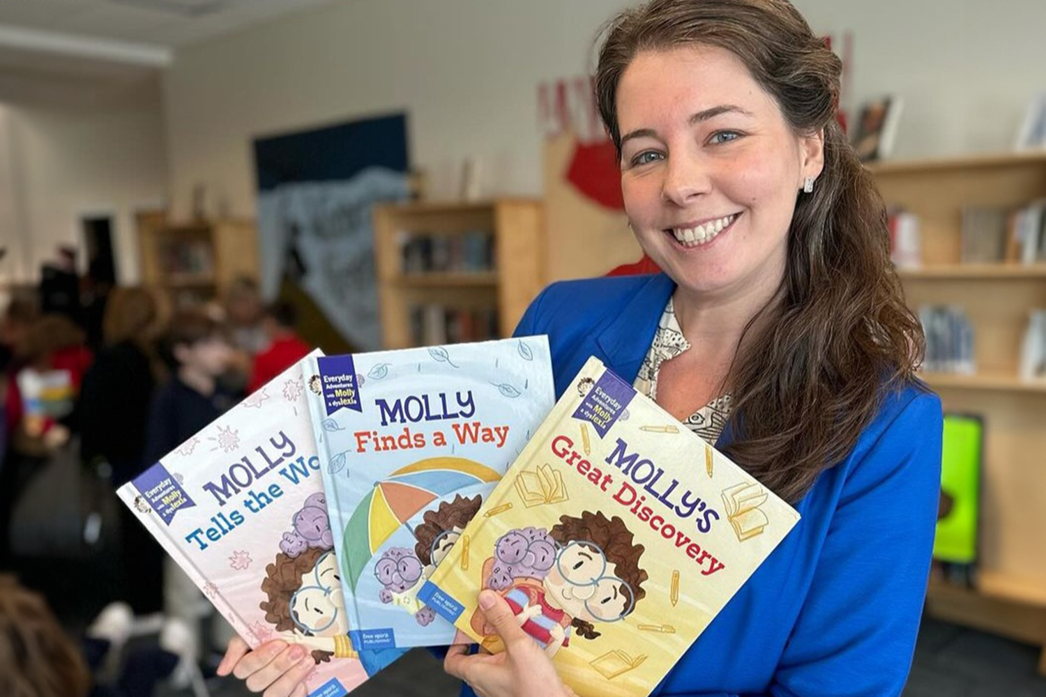 Krista Weltner shares her series of picture book about a girl named Molly