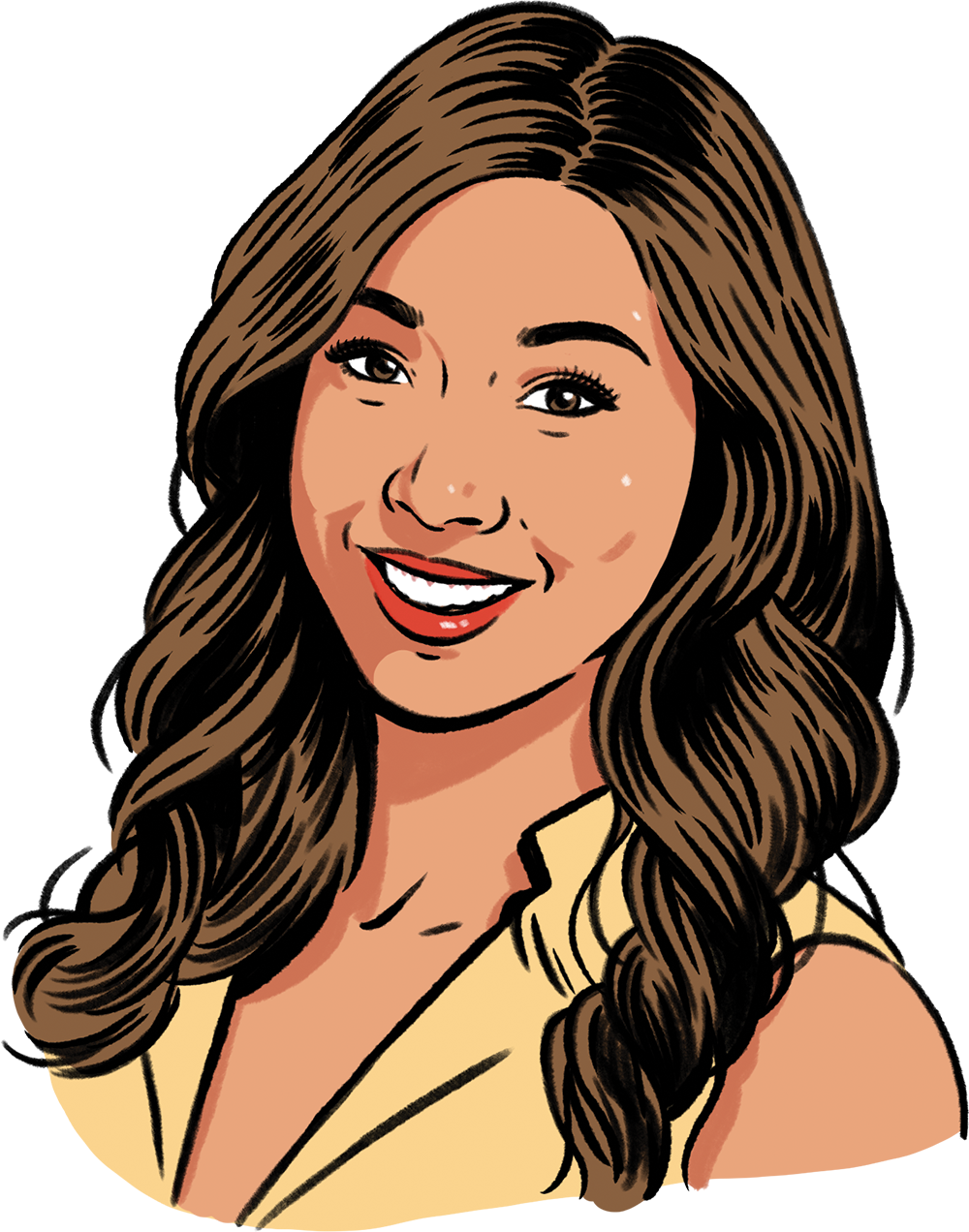 illustration of Stephanie Wong