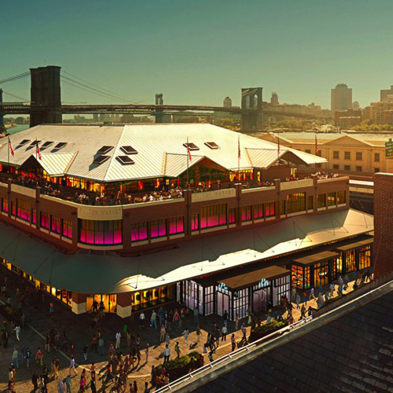 Seaport District Rendering "“ Fulton Market Building