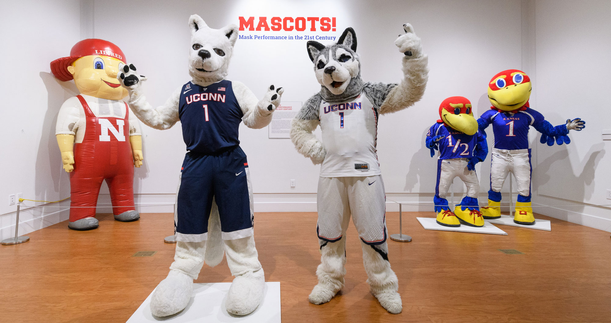 UConn mascots Jonathan the Husky