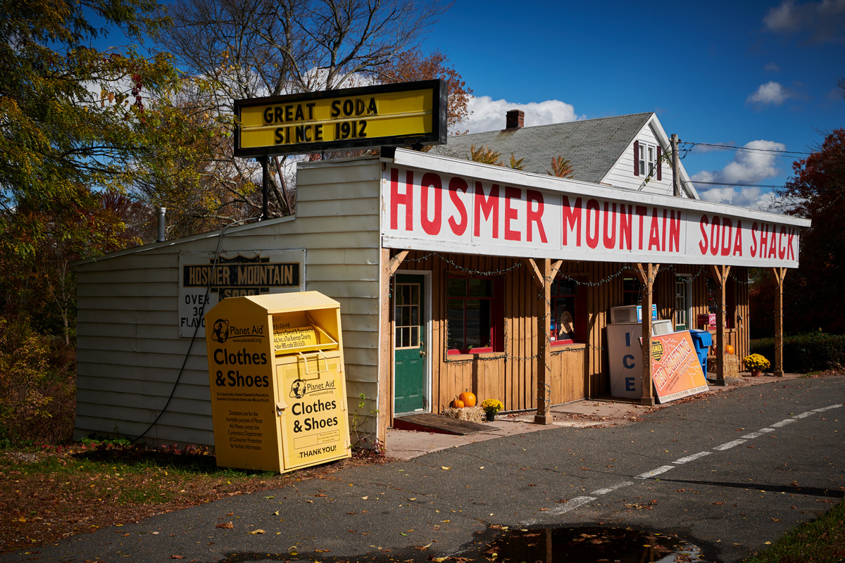 The Hosmer Mountain Soda Shack in Manchester