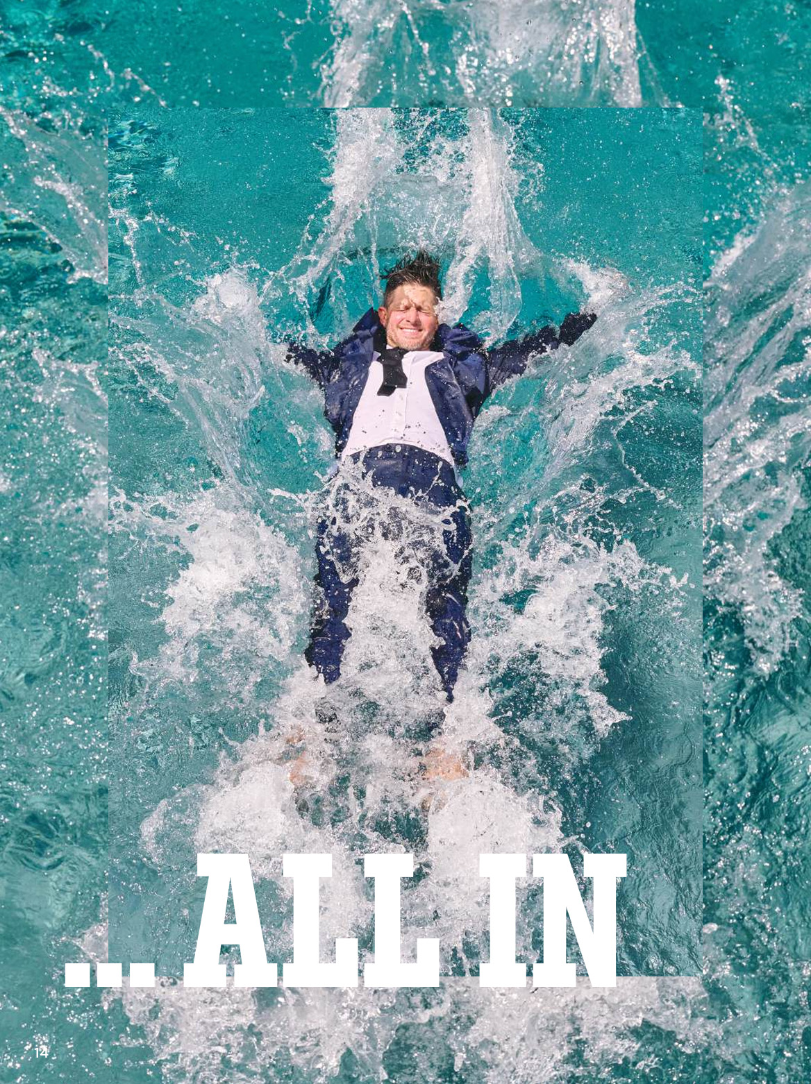 Dan Orlovsky makes a splash in the Fall 2024 feature spread