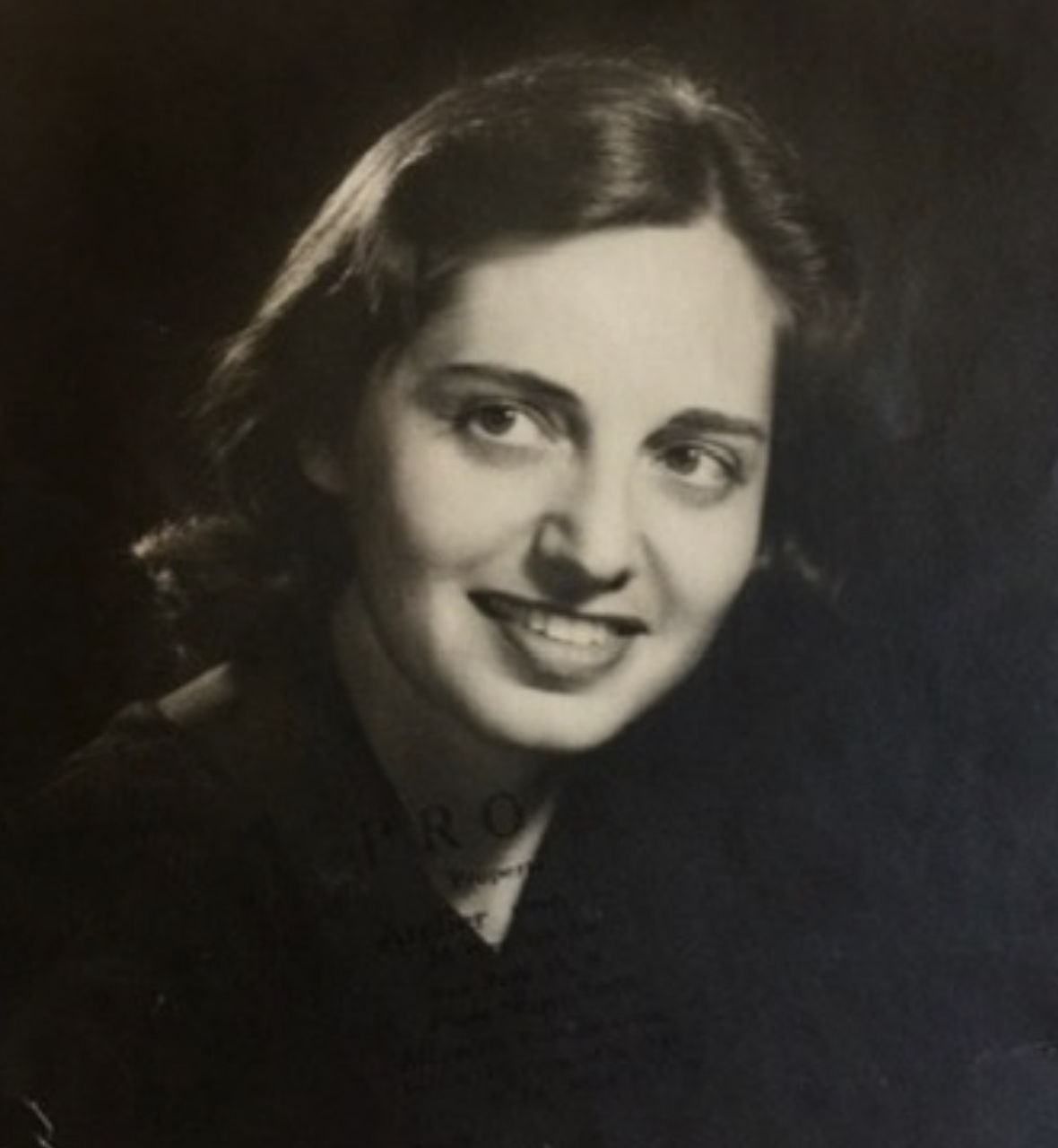 vintage photo of Norma (Wegner) Spector ’55 Ph.D.