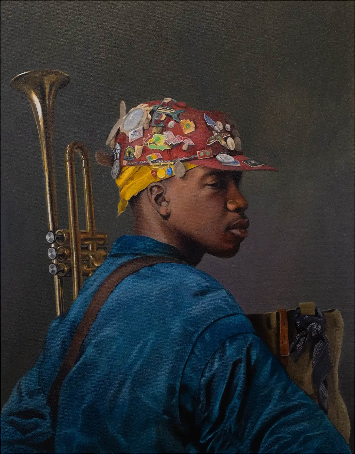 Rochester’s Pride: “Boy with Trumpet,” 2026. Oil on canvas